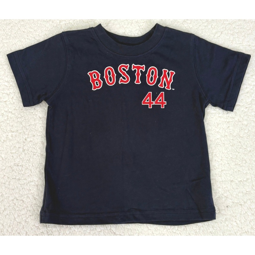 MLB Boston Red Sox Jason Bay 44 Navy Blue Toddler T-Shirt 18M